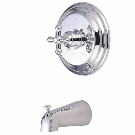 UPC 663370130496 product image for Kingston Brass KB363. AXTO Vintage Tub Filler Faucet with Metal Cross Handle | upcitemdb.com