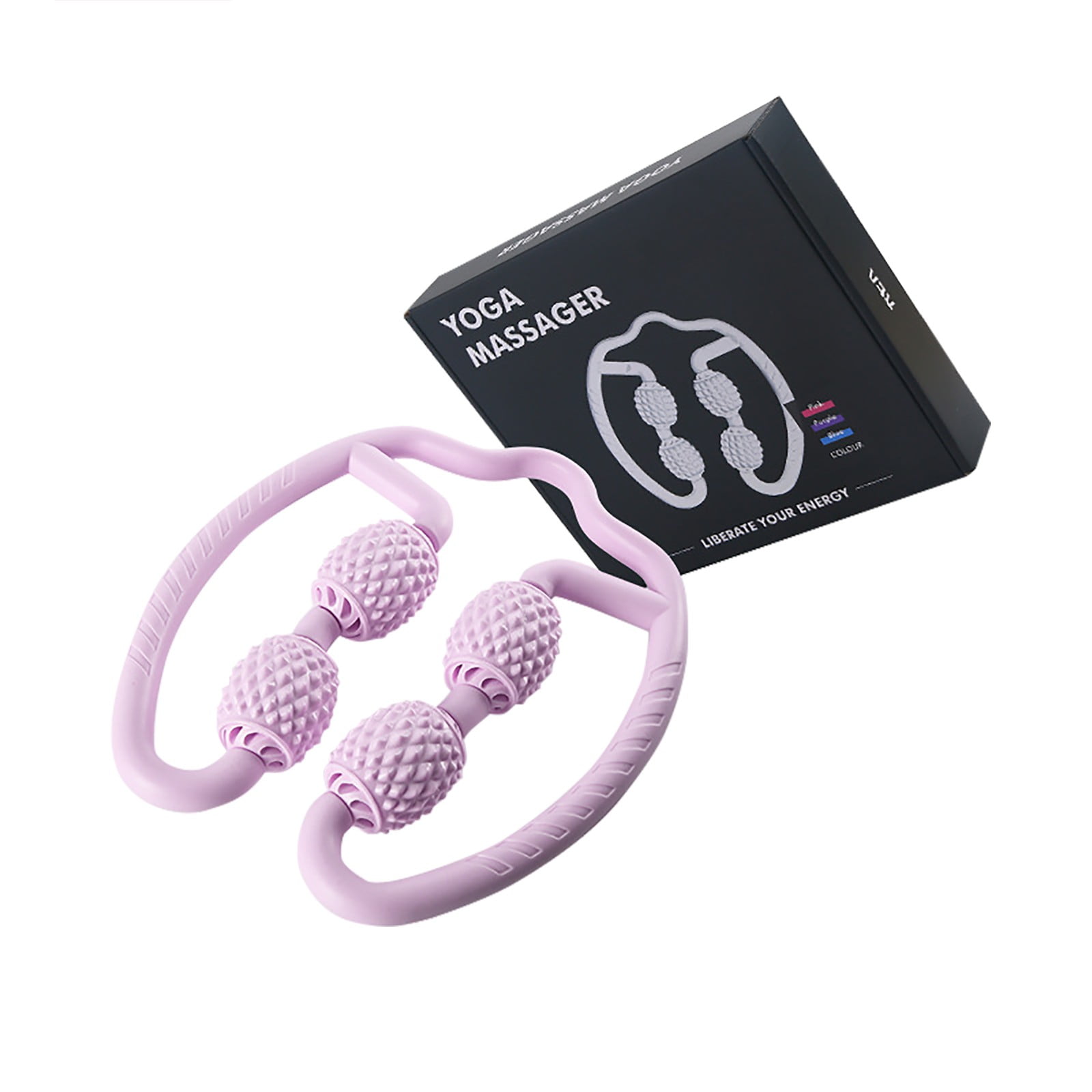 ddioayh Gear Massage Muscle Roller Stick,Body Health Sports Exercise Tool,Suitable for Home and Gym