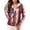 Dark Blue, variant on 250th Anniversary Patriotic Hoodie for Women - Vintage American Flag Sun Protection Jacket with Pockets, Full Zip Up Long Sleeve Athletic Cover Up for Independence Day Wine M