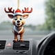 thumbnail image 3 of pstuiky Colgante navideño pequeño de Wapiti para coche, colgante para mochila, decoración navideña acrílica para el hogar, 3 of 6