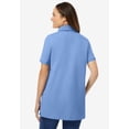 thumbnail image 2 of Woman Within Plus Size Perfect Short-Sleeve Polo Shirt, 2 of 6