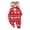 Red 3, variant on Family Christmas Onesie Matching Pajamas Cute Print Zip Up Fall Winter Pullover Hooded Jumpsuit Pjs Adult Kids Outfit,Red 2,Dad:XL