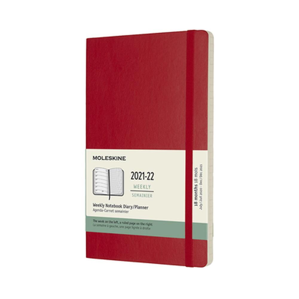 Moleskine 2022 18-month Weekly Large Softcover Notebook