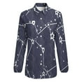 thumbnail image 4 of Constellation Long Sleeve Blouse Woman Streetwear Casual Shirts Summer Oversize Woman Streetwear Clothing Birthday Present, 4 of 7