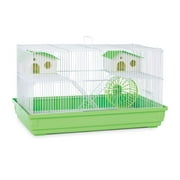 Prevue Hendryx SP2060G Deluxe Hamster and Gerbil Cage, Lime Green,11 INCHES