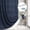 Navy Blue, variant on Siiluminisoy White Boho Shower Curtains With Tassels,Heavy-Duty Mold/Mildew-Resistant,Water-Repellent, Machine-Washable,Tufted Chevron Striped Textured Design,72 x 72