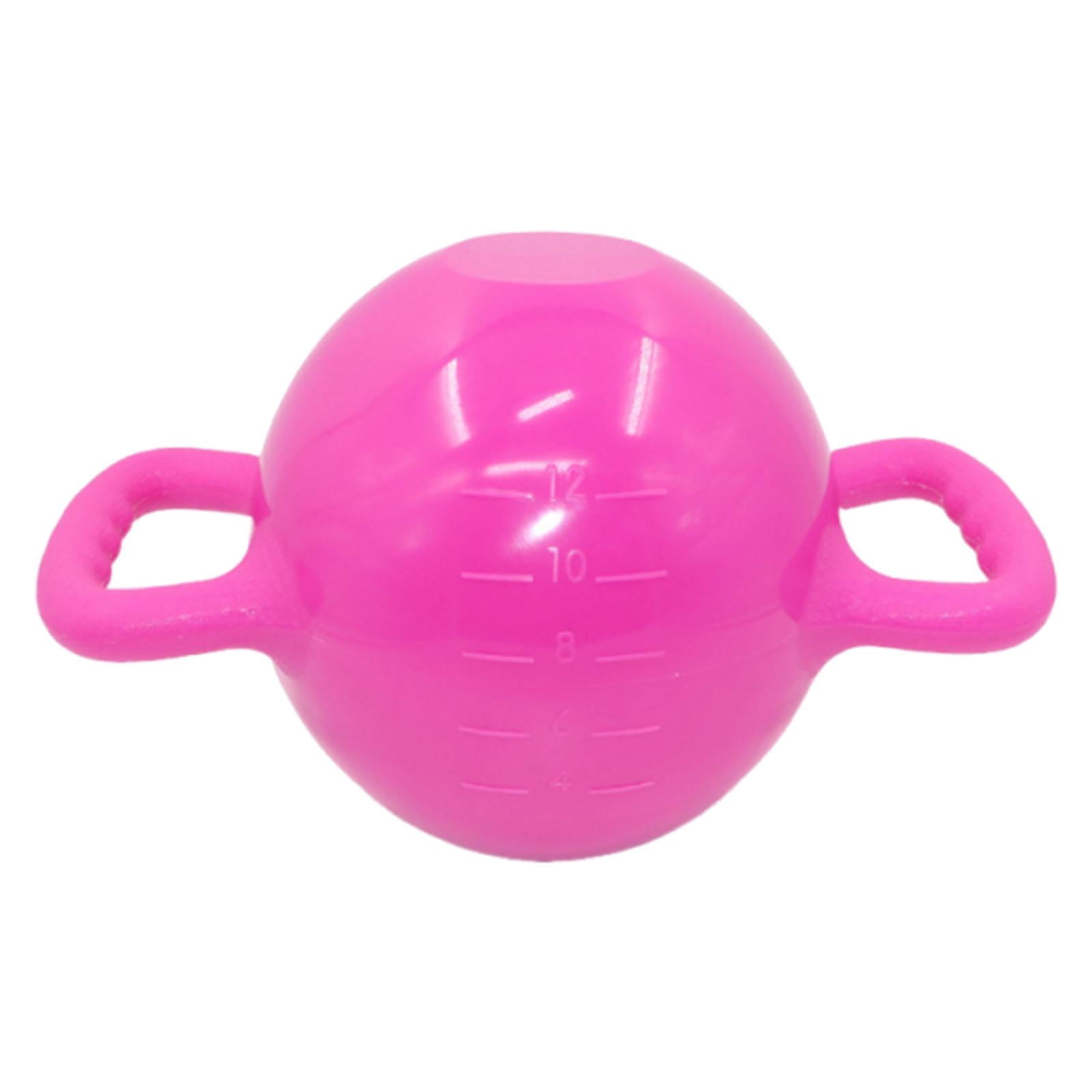 Water Filled Kettlebells Adjustable Weights Double Handle Design PVC Material for Home Gym Fitness