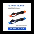 thumbnail image 4 of Golf Grip Training Aid Golf Swing Golf Putter Grips Golf Kit Mano Derecha Golfer Grip Corrector (Azul), 4 of 5