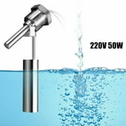 Horizontal Tank Liquid Float Switch Water Level Sensor Stainless Steel 50W 220V