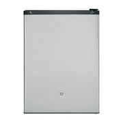 GE Appliances 5.6 Cu. Ft. Capacity Freestanding Compact Refrigerator, Silver
