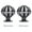 Antique Silver, variant on BOKYAN 2-Set Birdcage Hollow Cabinet Knob Drawer Pulls Zinc Alloy Furniture Handles Bronze 1.54 in / 39 mm, Ideal for Wardrobe Closet Cupboard Kitchen Decoration, Durable Hardware Upgrades