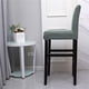 thumbnail image 5 of Funda para Silla de Comedor Elásticas Cortas para Silla de Asiento Protectoras Decorativas Las Extraíbles Decoración Verde perfecl Fundas Sillas Fundas, 5 of 8