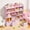 Pink, variant on Kids Toy Storage Cabinet with 3 Movable Drawers and Bookshef, Noelse Nursery Playroom Storage Furniture Toy Box with bookshelf for Kids Room Organizer, White