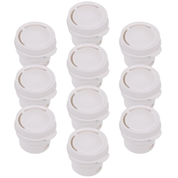 WEUVEB 10-Pack Safety Valve Replacement for Electric Cooker Pressure Relief Valves Compatible with Multi-Cooker Models