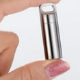 thumbnail image 6 of Mini Stainless Steel Sealed Capsule Waterproof Pill Box Camping Firstaid Pendant, 6 of 9
