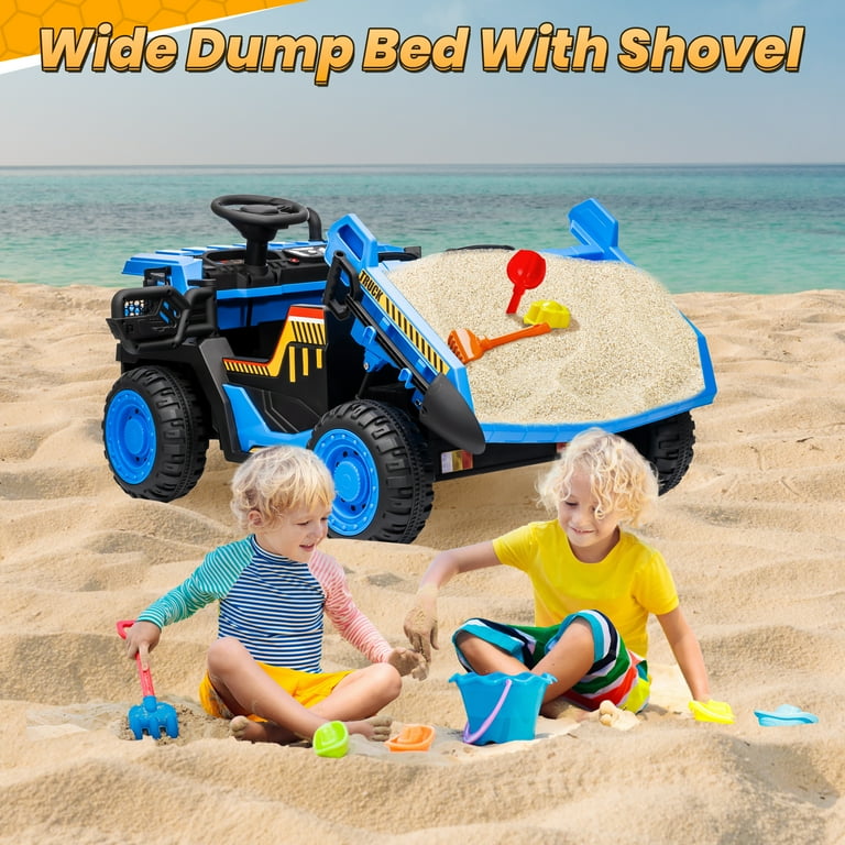 Joyracer Kids Ride-On Tractor Car, 24V, 4WD, Battery Powered