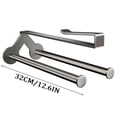 thumbnail image 3 of Versatile Paper Towel Holder for Kitchen and Bathroom Use with Under Shelf Wall or Ceiling Mount Space Saving Design for Standard, 3 of 6