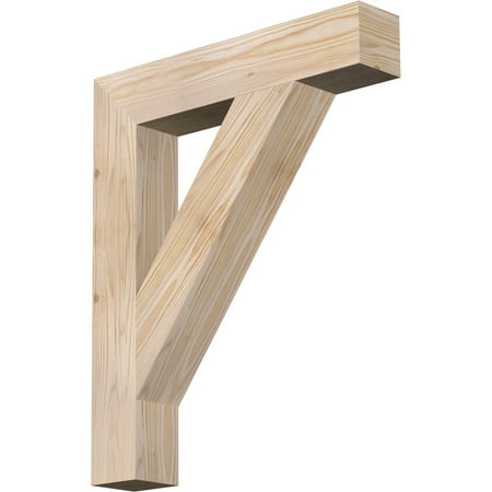 

3 1/2 W x 20 D x 24 H Traditional Block Smooth Bracket Douglas Fir