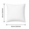 thumbnail image 3 of Clearence! Throw Pillow Polka Dot Pattern Ruffled Edge Embroidered Coffee Theme Home Decor Soft Comfort Square Cushion for Couch Sofa Living Room Bedroom Modern Home Decor, 3 of 9
