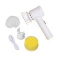 thumbnail image 4 of Batería de Cocina Limpiador eléctrico Kit de cepillos para fregar Baño Ducha Herramientas de limpieza (A) Tmvgtek Libre de BPA, 4 of 8