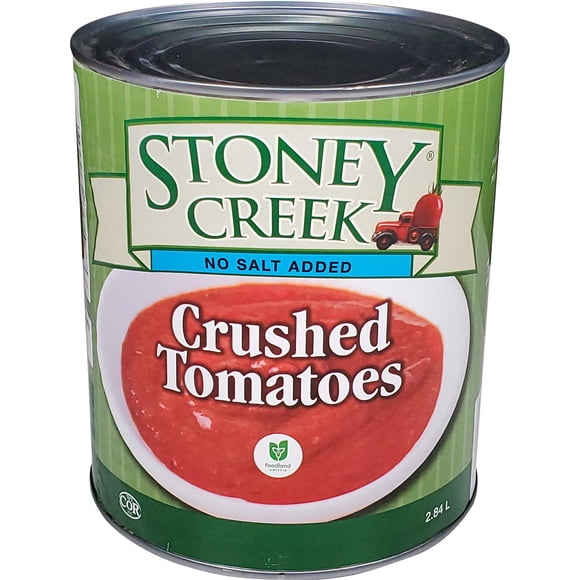 Stoney Creek - Crushed Tomatoes - 100oz - 6ct - Vine-Ripened Freshness & Rich Texture (6x100oz)