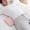 Pink/60*24cm, variant on Ice Silk Lumbar Support Pillow, Ergonomic Waist Cushion for Side Sleepers, Back Pain Relief, Bed Rest & Pregnancy Comfort – 60x24cm