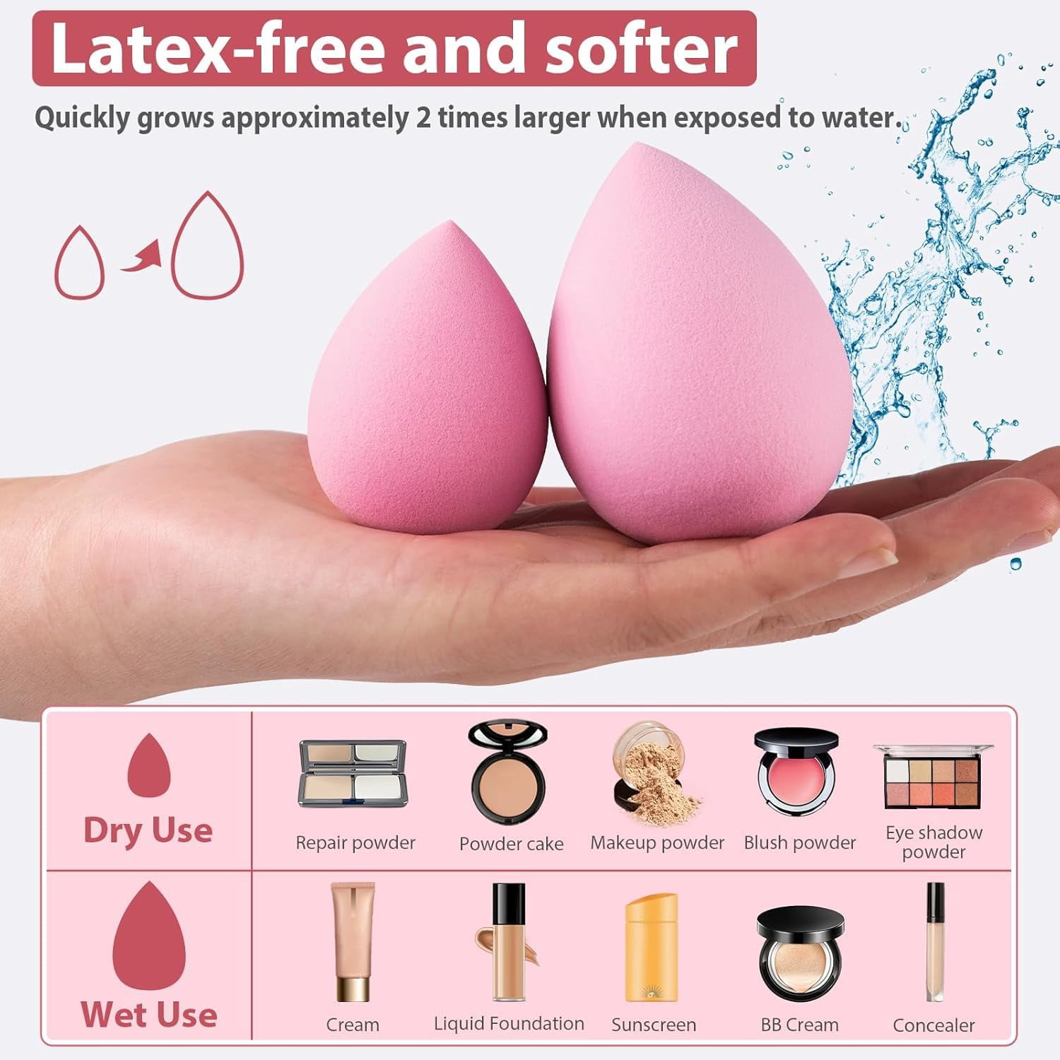 HGHDBT Pink Makeup Brush Set Professional Makeup Kit 36Pcs Powder Concealers Eye shadows Blush Foundation Make up Brushes