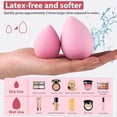 thumbnail image 6 of HGHDBT Pink Makeup Brush Set Professional Makeup Kit 36Pcs Powder Concealers Eye shadows Blush Foundation Make up Brushes, 6 of 6