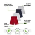 thumbnail image 2 of RBX Boys Active Shorts - 4 Pack Athletic Performance Mesh Basketball Shorts for Boys (8-16), 2 of 7