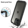 thumbnail image 3 of REQO iPhone 13 Pro Case, Waterproof & Shockproof Phone Case, Full Protection, IP68, 6.1 Inch, Black, 3 of 7
