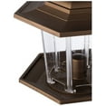 thumbnail image 4 of More Birds 107 Lantern Bird Feeder 2.6 lb. Capacity Small Plastic Brown, 4 of 4