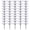 50 PCs, variant on Plastic Push Pins, Clear Flat Thumb Tacks, Reusable Wall Pins, Multipurpose Transparent Head Tacks with Storage Box for Bulletin Board Cork Board Home Office Paper Marking 0.39 Inch,50 PCs