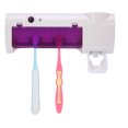thumbnail image 3 of Uvc Toothbrush Holder Bathroom Toothbrush Holder  Toothbrush Rack Toothbrush Organizer Toothbrush Container UVC Toothbrush Holder Wall Mounted Rack Cleaning PunchFree Toothbrush, 3 of 8