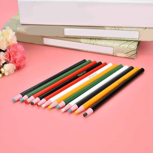 12x Pen Erasable Pens Fountain Pen Marking Tailors Chalk 16.5cm