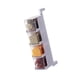 thumbnail image 2 of Caja de condimentos Caja de almacenamiento de condimentos montada en la pared Recipiente giratorio para tarros de especias de cocina, 4 capas, Blanco Kearding HA003754-09, 2 of 7