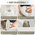 thumbnail image 6 of Sheep Grass Sunlight LED Desk Lamp Table Lamp USB Bedside Nightstand Small Lamp for Bedroom Living Room Kids Room, 6 of 8