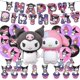 thumbnail image 1 of Kawaii Lovely Anime Cartoon Birthday Party Decoration,Anime Cosplay Party Supplies Kit Includes Happy Birthday Banner, Cupcake Topper, 1 of 4