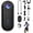 Black 4K, variant on Motorcycle Camera, HD Action Camera, Thumb Lens, HD Mini Wearable Body Adventure Action Cameras, 360° Rotation Portable Wearable Mini Action Cam, for Cycling, Diving (White 1080P)