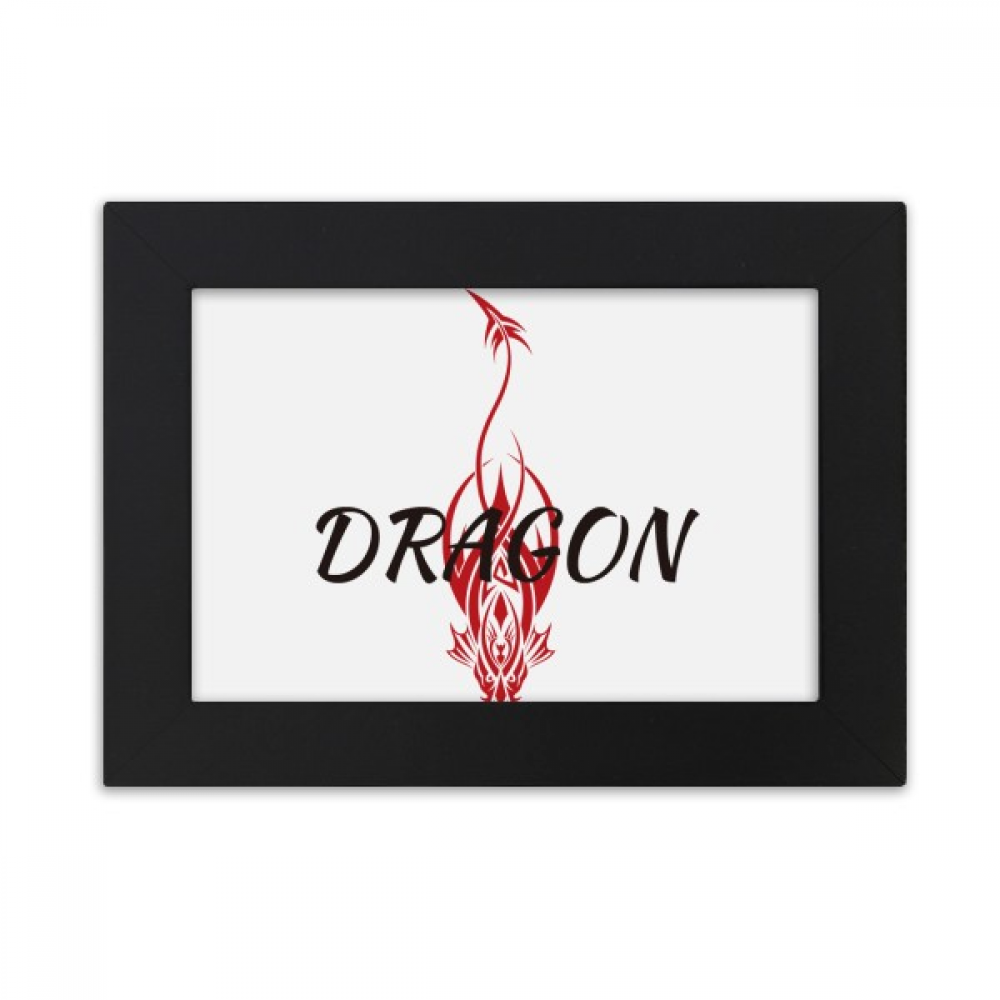 Animal Myth Dragon's Eastern Western Wings Desktop Photo Frame Ornaments  Picture Art Painting