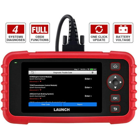 LAUNCH CRP123X OBD2 Scanner Professional Car Diagnostic Code Reader for Engine Transmission ABS SRS Diagnostics, with AutoVIN Service Wi-Fi Updates