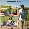 thumbnail image 4 of Celestial Star Cooler Backpack - 20L Insulated Leakproof Soft Cooler Bag for Picnic, Hiking & Beach, Holds 26 Cans, Moon and Stars & Nebula Design, 4 of 6