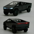 thumbnail image 4 of 1:36 Cybertruck Pickup Truck Toy Cars, Diecast Pull Back Model Cars, Collection Vehicles, Kids Toy for Aged 3 and up, Gift Black, 4 of 6