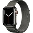 thumbnail image 3 of Apple Watch Serie 7 GPS Caja De Acero Inoxidable Grafito 41 mm Correa Milanesa Grafito MKHK3LL/A, 3 of 3