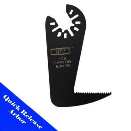 

MTP ® JAB Saw Blade Quick Release Arbor Universal Fit Multi Tool Oscillating Multitool Wood Saw Blade for Craftsman Ridgid Porter Cable Black & Decker Dewalt Fein Bosch Makita