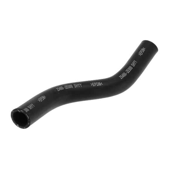 Unique Bargains Radiator Hose Heater Hose Radiator Outlet Hose Pipe for Elantra Kona Tucson Veloster 2011-2021 No.254802E000 Rubber Metal Coolant Pipe Black 1 Pc