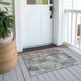 thumbnail image 6 of Addison Rugs Chantille Indoor/Outdoor Transitional Modern Taupe Washable Rectangle Rug, 1'8" x 2'6", 6 of 6
