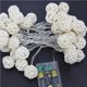 thumbnail image 3 of Luz De Ratán Alimentada Por Batería Sepak Takraw String Light Luz Blanca Cálida Luz Decorativa 10 Uds Luz Reutilizable Para Fiesta En Casa Dormitorio Advancent HA021905-00, 3 of 7
