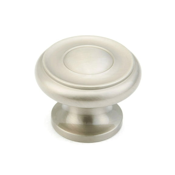 Schaub And Company 704-15 Baroque 1-1/2" Traditional Round Ringed Solid Brass Luxury