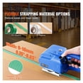 thumbnail image 3 of Automatic Electric Strapping Machine Portable Powered Banding Tool For 0.35"-0.63" PP PET Straps Packaging Box Pallet ,Easy to Use, 3 of 7