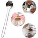 thumbnail image 5 of Juego de 8 cucharas de pata de gato, acero inoxidable 18/10, azúcar, café, pastel, postre, cuchara para helado, cuchara para agitar, 5,5", 5 of 5